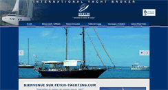 Desktop Screenshot of fetch-yachting.com
